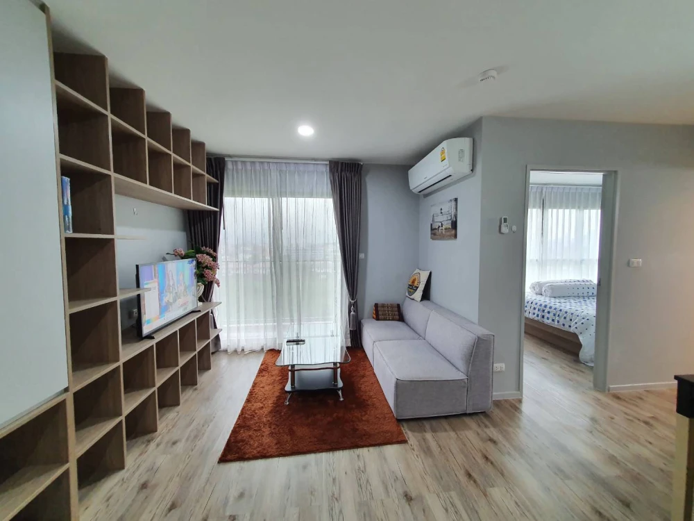 For rent!! Aspen Condo Lasalle, 8th floor, corner room, Building B2, fully furnished, ready to move in, don't wait, book now!!