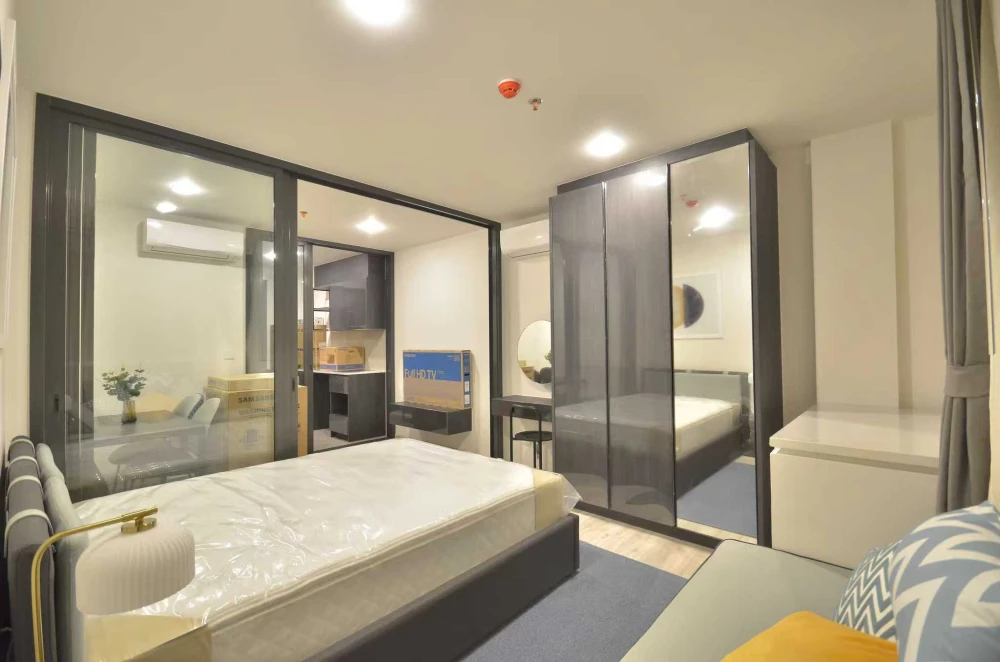 For rent: XT Huai Khwang, 11th floor, comfortable and not cramped, fully furnished, hurry and reserve now!