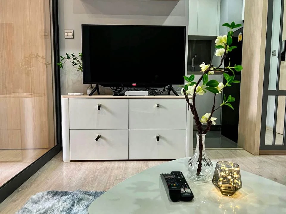 For rent, M Thonglor Ten, 1 bedroom, warm and comfortable, with quality mattress, pets allowed, must book.