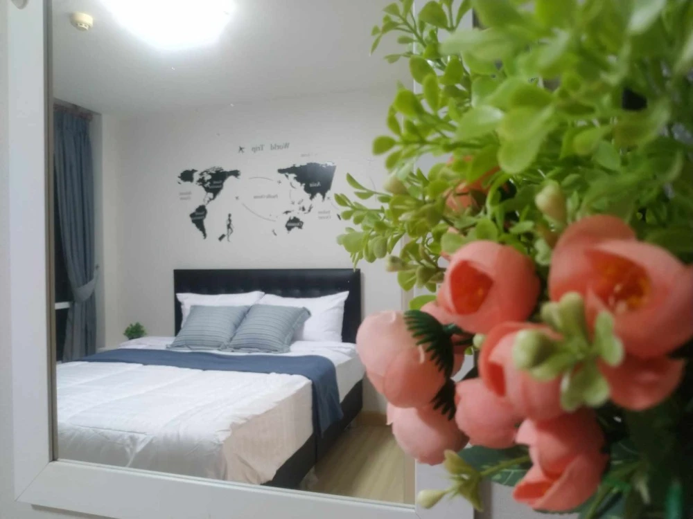 For rent!! M Society Condominium, beautiful room, fully furnished, move in ready! Don't miss out!!