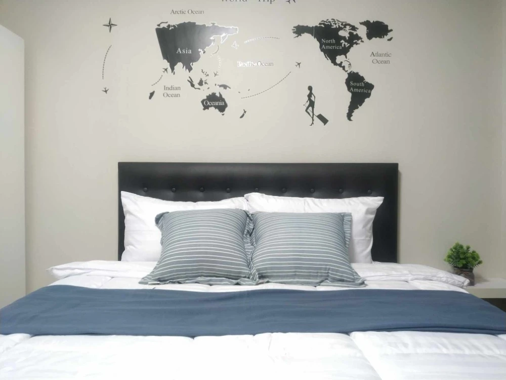 For rent!! M Society Condominium, beautiful room, fully furnished, move in ready! Don't miss out!!