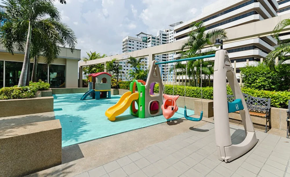 For rent, Grand Park View Asoke, city view, private, do not miss.