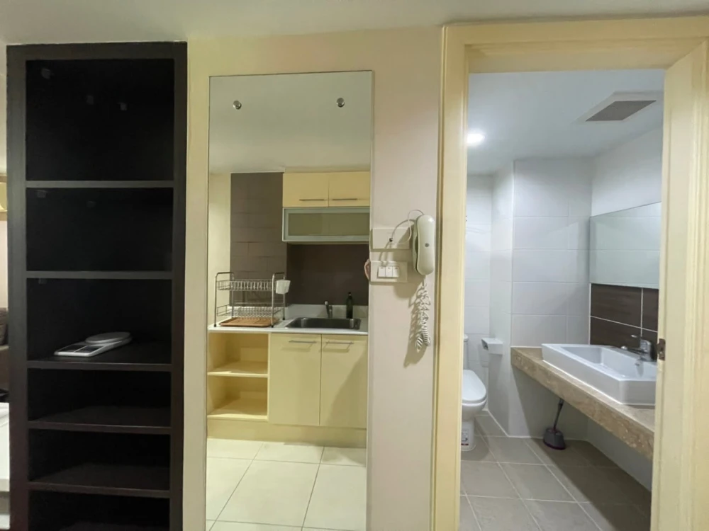 For rent, Grand Park View Asoke, city view, private, do not miss.