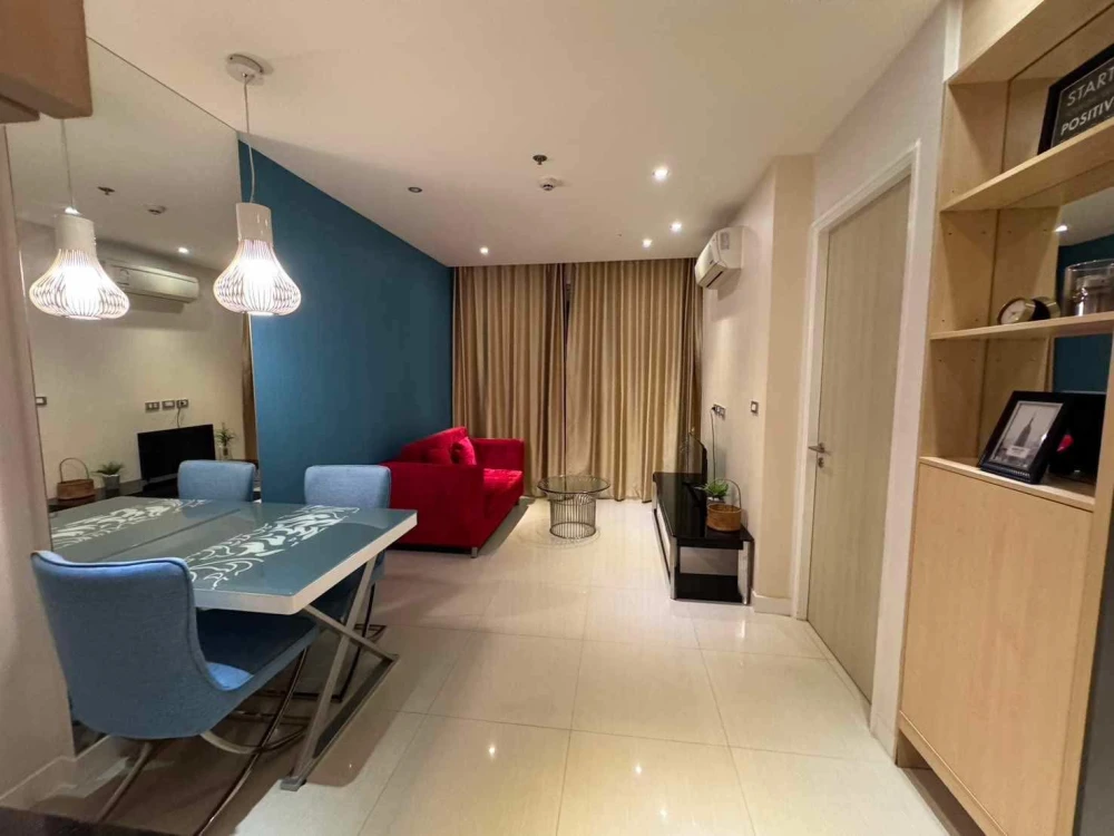 For rent: Grand Caribbean Resort Pattaya (South Pattaya), 16th floor, pool view, beautiful room, fully furnished