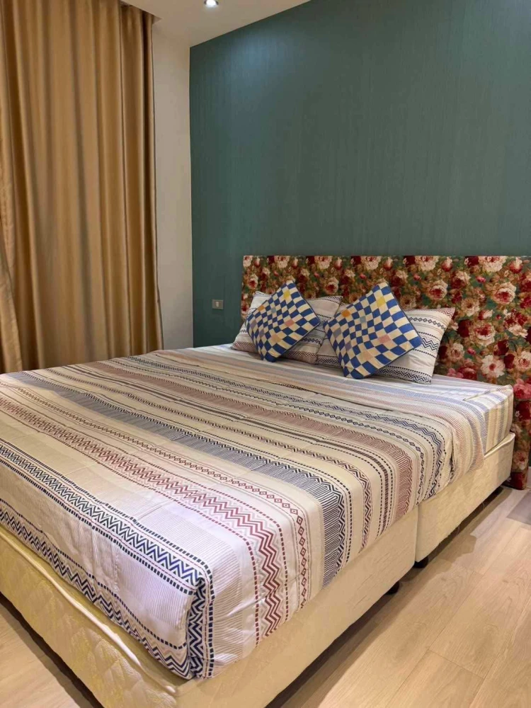 For rent: Grand Caribbean Resort Pattaya (South Pattaya), 16th floor, pool view, beautiful room, fully furnished