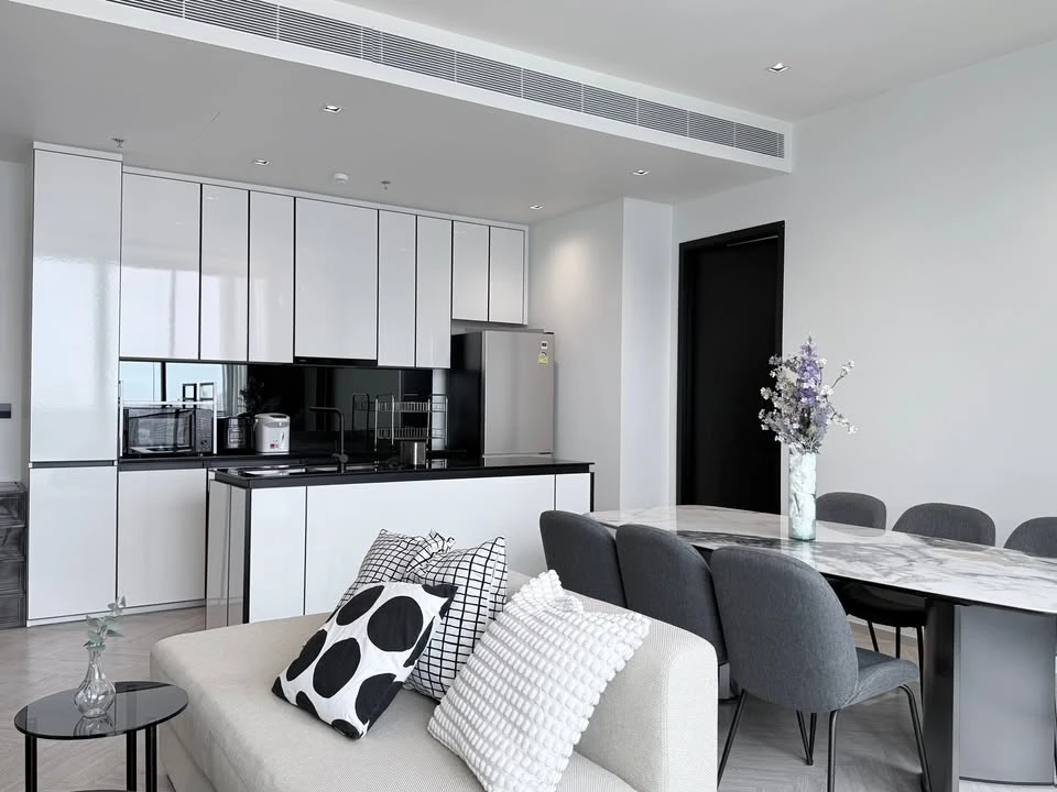 For rent: Chapter Charoen Nakhon-Riverside, spacious room, high floor, Chao Phraya River view, very beautiful, if you don't book, you'll miss out.