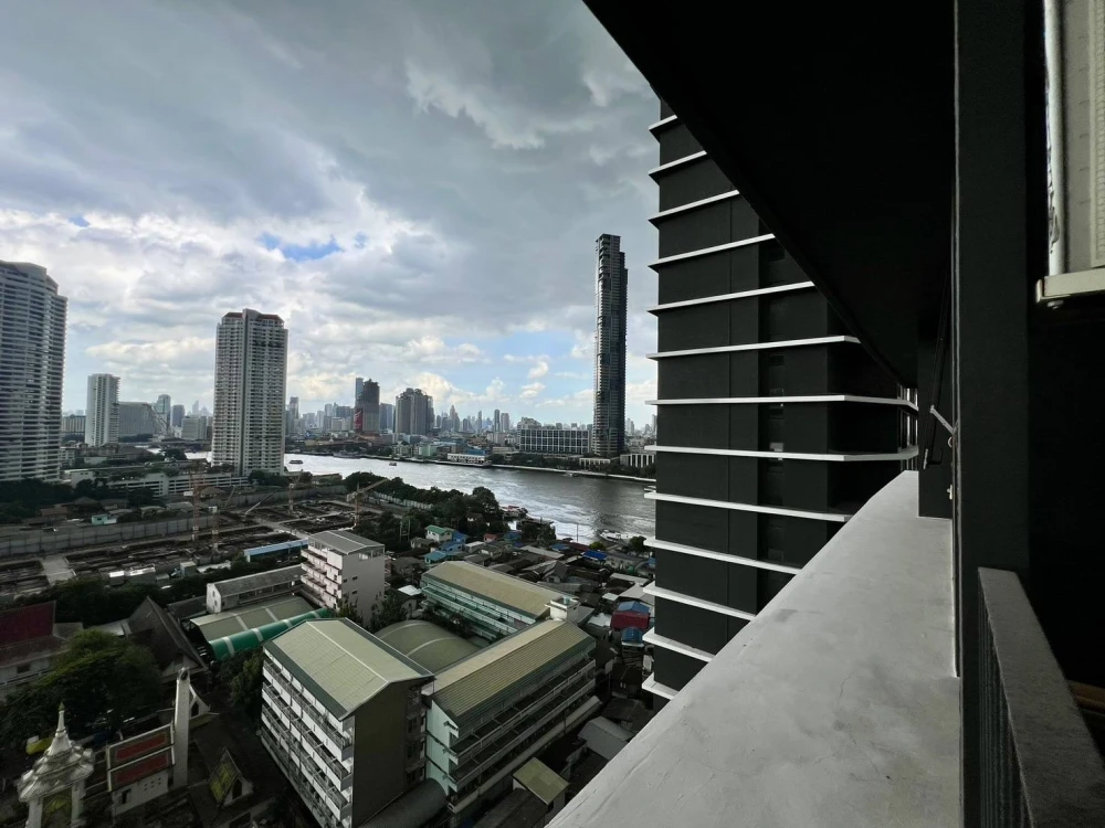 For rent: Chapter Charoen Nakhon-Riverside, ready to move in, complete in one place, hurry and book now, don't miss out!