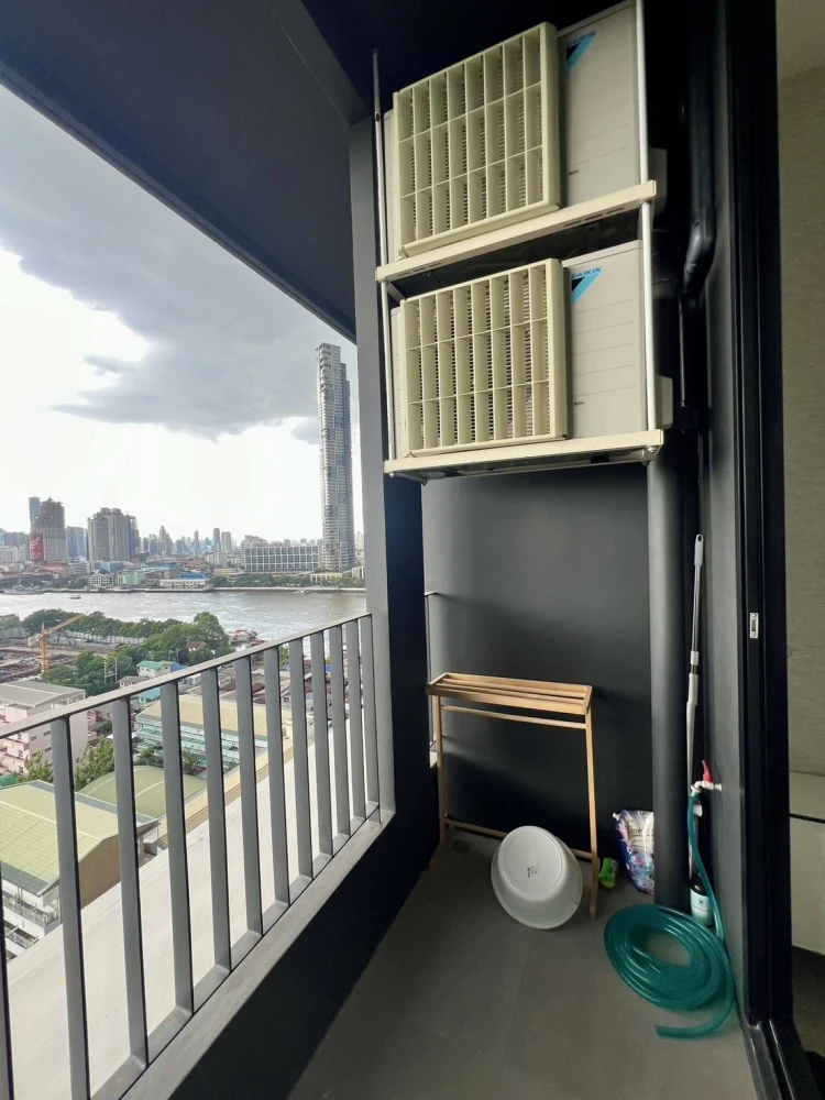 For rent: Chapter Charoen Nakhon-Riverside, ready to move in, complete in one place, hurry and book now, don't miss out!
