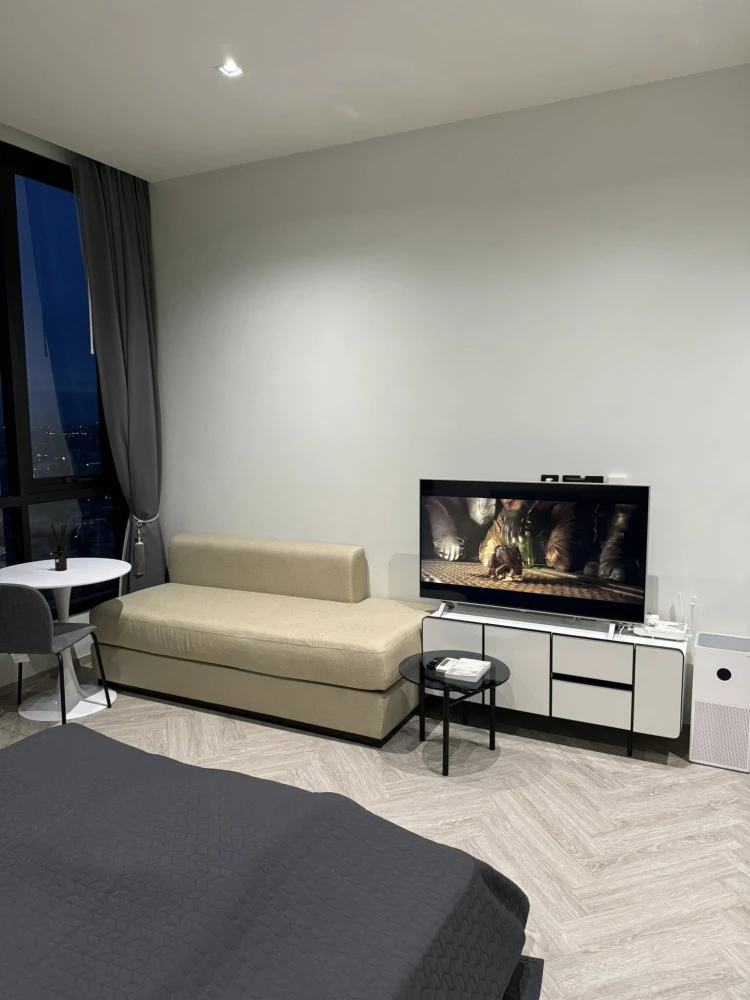 For rent: Chapter Charoen Nakhon-Riverside, ready to move in, well-built interior, book now!!!