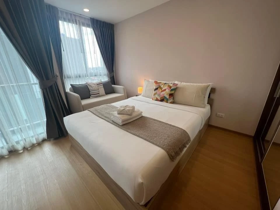 For rent!! Bangkok Horizon P48, 7th floor, ready to move in, full facilities, just bring your own luggage and move in!!