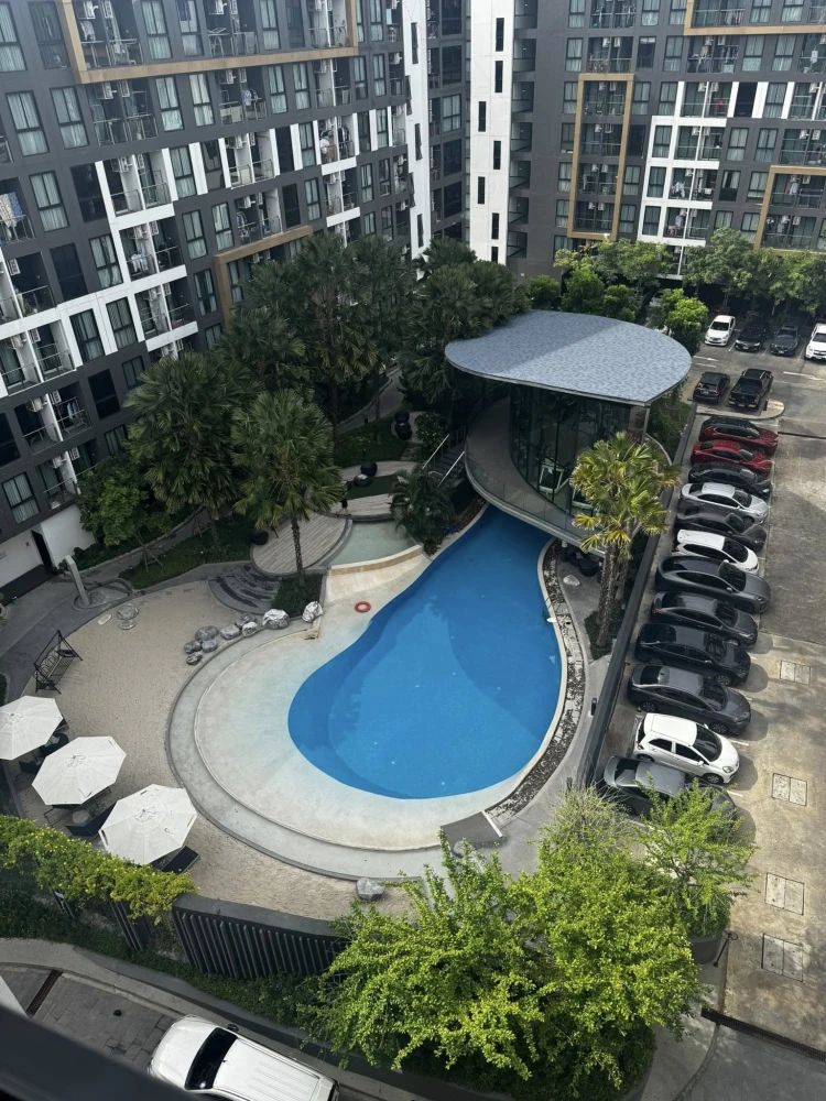 For rent: Bangkok Horizon Lite @Phetkasem 48 Station, size 29.00 sq m, 8th floor, fully furnished, reserve now.