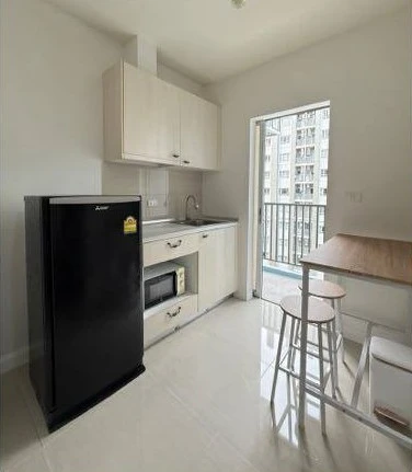 For rent: Manor Sanambinnam, Building B, 19th floor, size 26 sq m., fully furnished, book first, get it first.