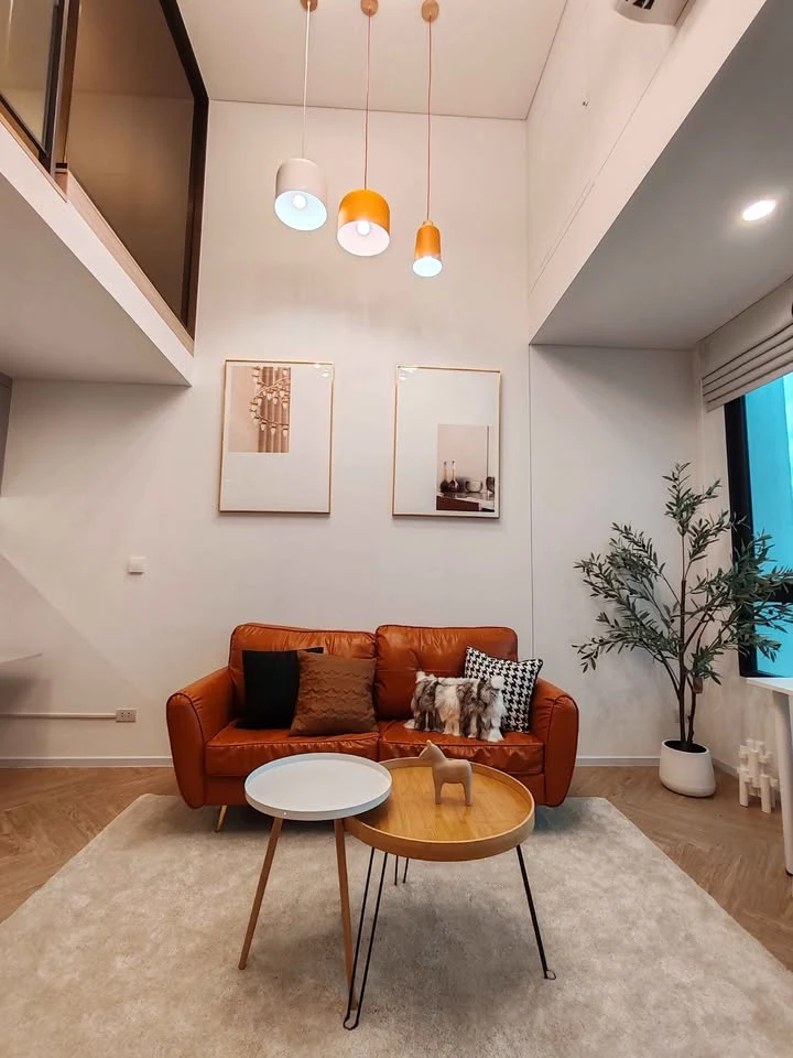For rent: Landmark at MRT Station, beautiful room, high floor, excellent built-in furniture, complete electrical appliances