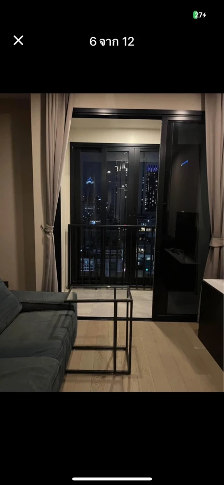 For rent: Ashton Asoke, very beautiful city view. Complete set of furniture Ready to carry just one bag and move in.