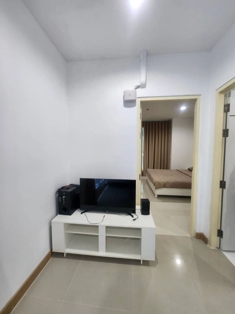 For rent: At City Sukhumvit 101/1, corner room, large area, quiet, good air, convenient with complete facilities