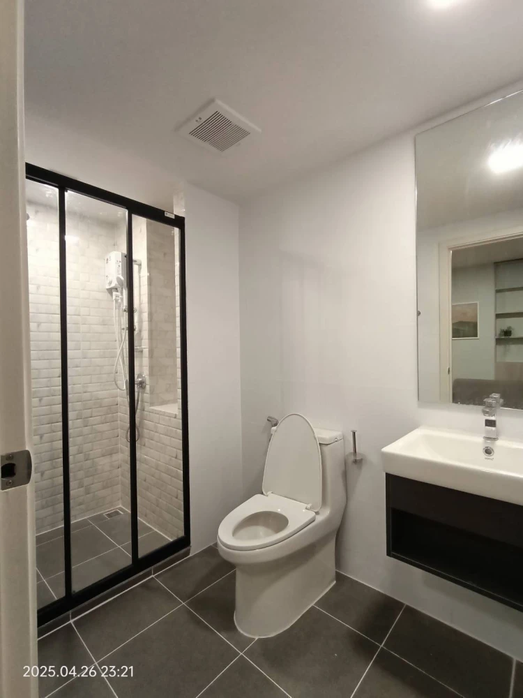 For rent!! Atmoz Canal Rangsit, 2nd floor, Building C, swimming pool view, beautiful room, fully furnished, ready to move in, don't miss it!!