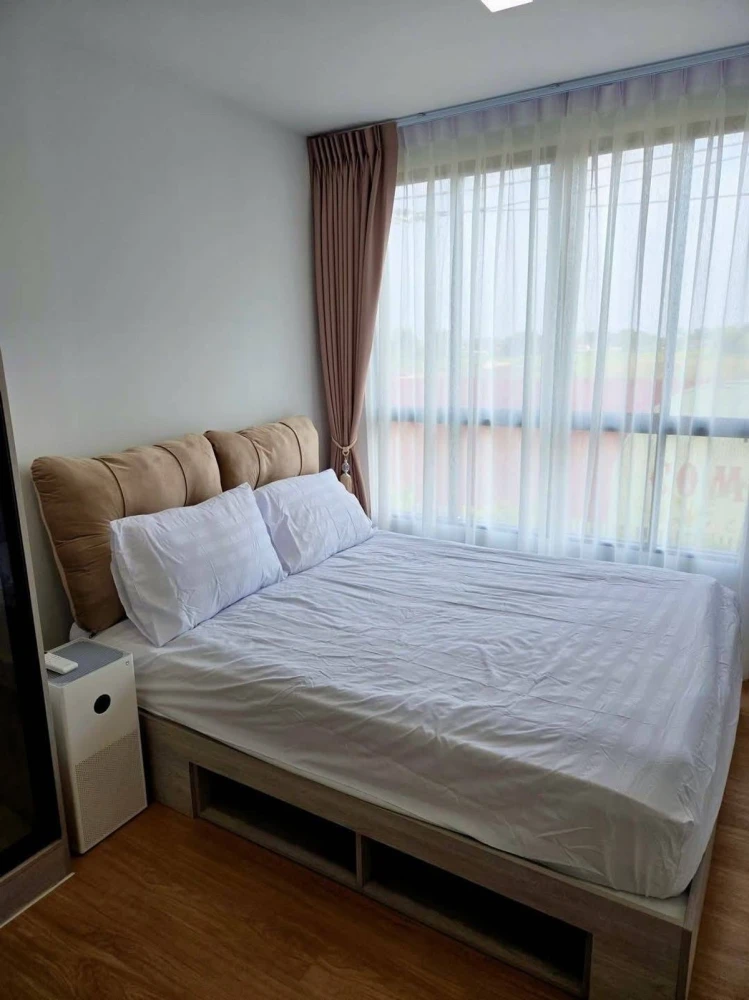 For rent!! Atmoz Canal Rangsit, 3rd floor, Building B, fully furnished, just bring one bag and move in!!
