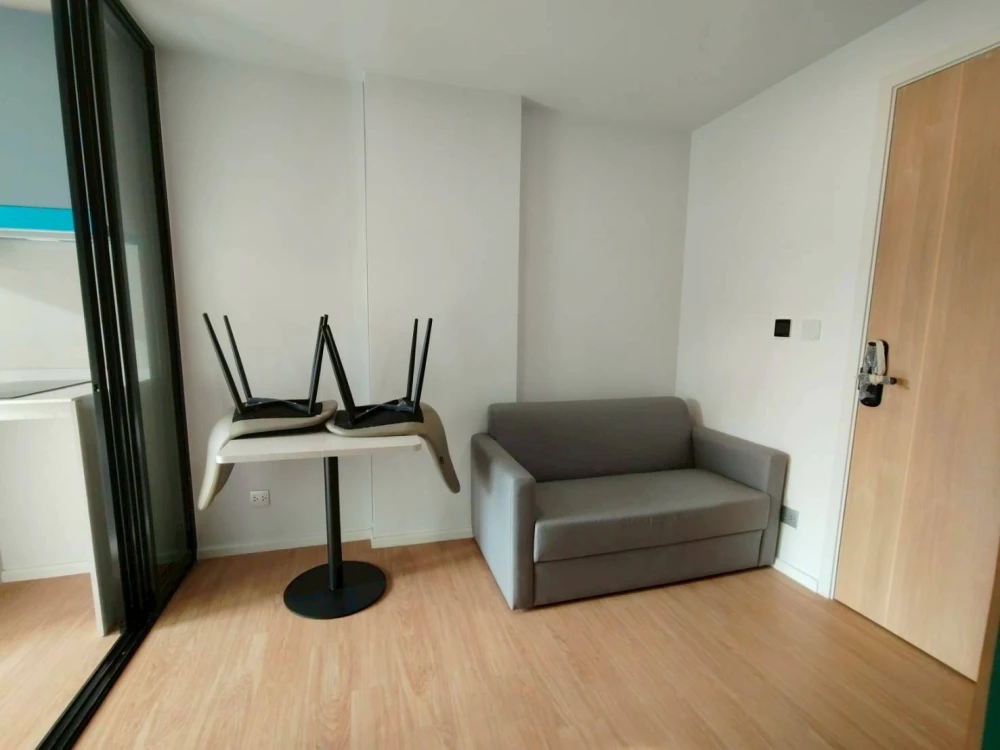 For rent!! Atmoz Canal Rangsit, 5th floor, Building C, canal view, beautiful room, fully furnished, ready to move in. Don't miss out!!