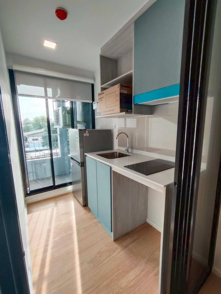 For rent!! Atmoz Canal Rangsit, 5th floor, Building C, canal view, beautiful room, fully furnished, ready to move in. Don't miss out!!