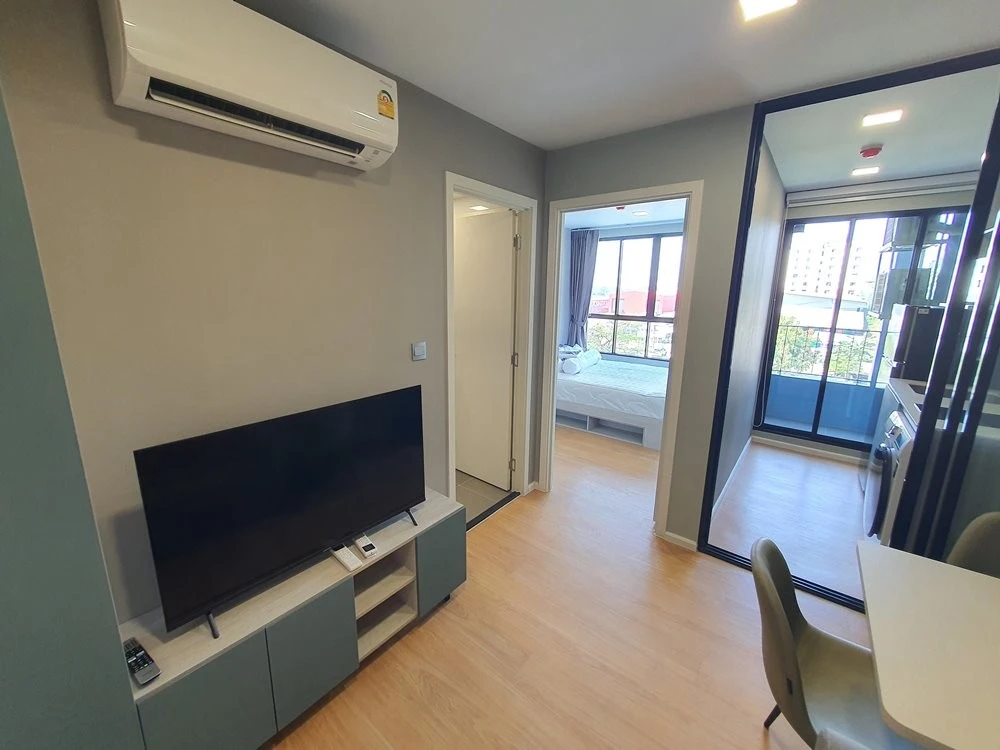 For rent!! Atmoz Canal Rangsit, 5th floor, Building C, complete furniture and electrical appliances, good price, hurry and book now!!