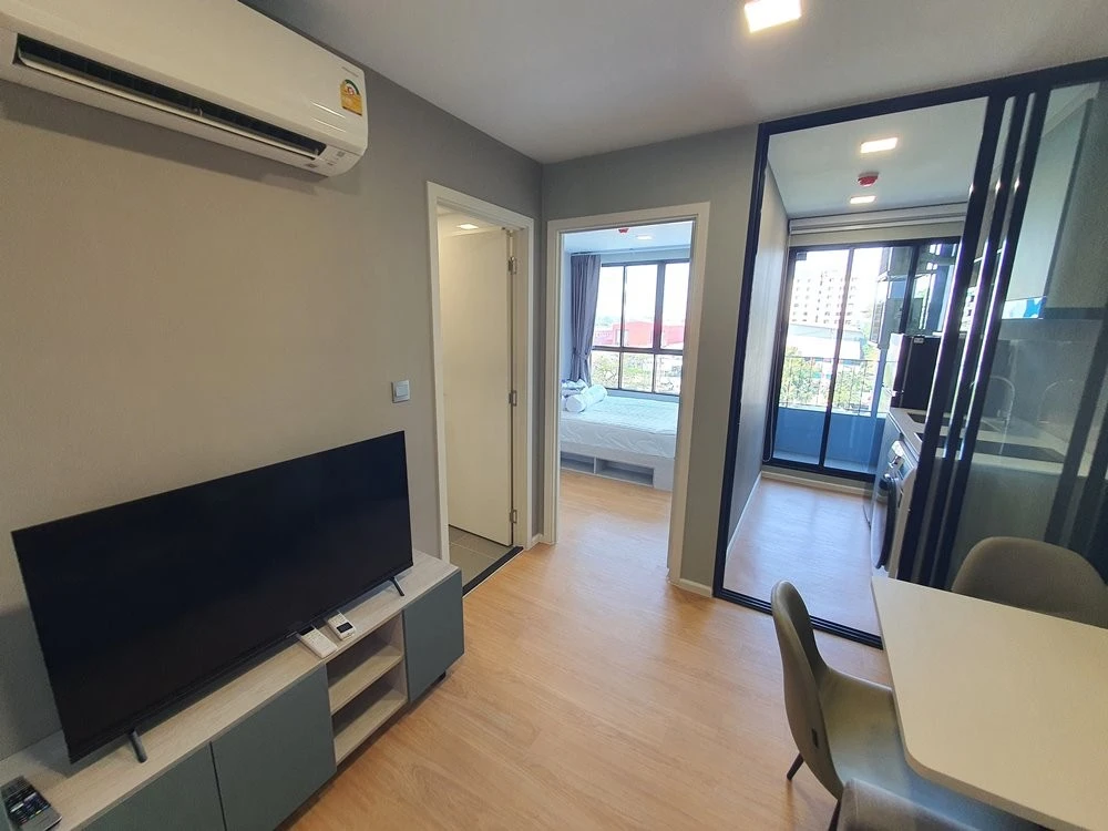 For rent!! Atmoz Canal Rangsit, 5th floor, Building C, complete furniture and electrical appliances, good price, hurry and book now!!