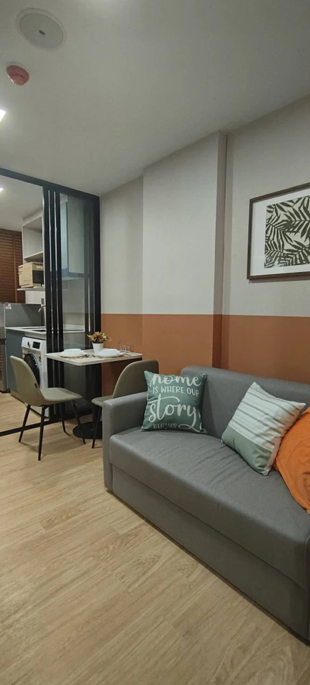 For rent!! Atmoz Canal Rangsit, 6th floor, Building C, canal view, beautiful room, fully furnished, ready to move in. Don't miss out!!