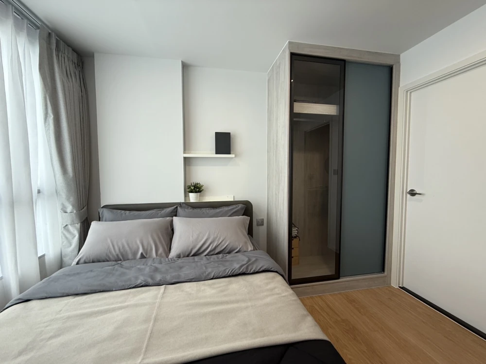 For rent!! Atmoz Canal Rangsit, 6th floor, Building D, fully furnished, ready to move in. Reserve now!!