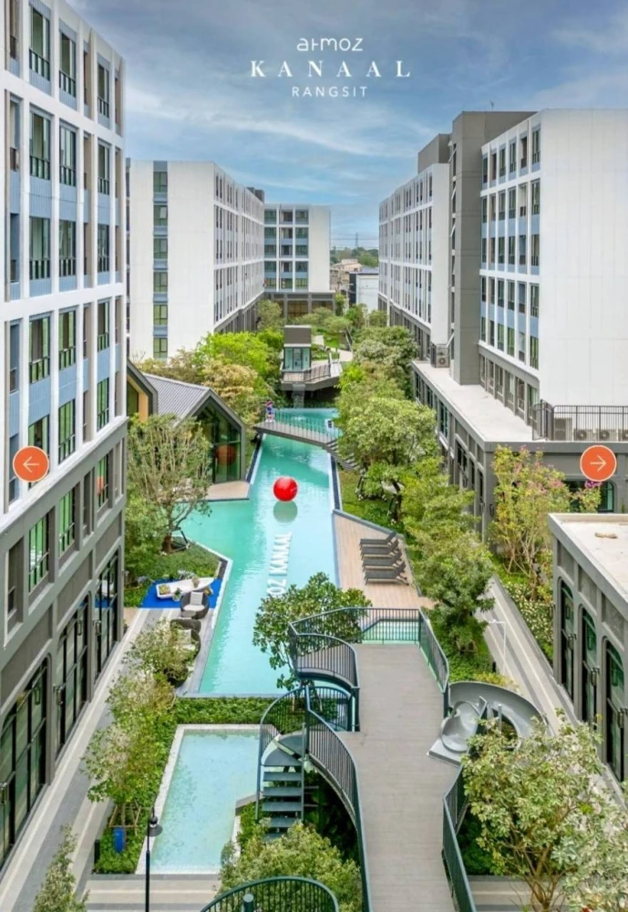 For rent: Atmoz Canal Rangsit. Beautiful, luxurious, and stylish. Book now!!