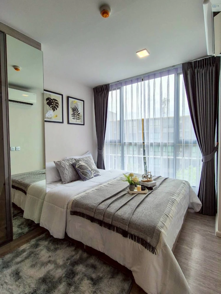 For rent!! Atmoz Tropicana Bangna, 7th floor, Building E, beautiful room, ready to move in, convenient transportation. Don't miss it!!