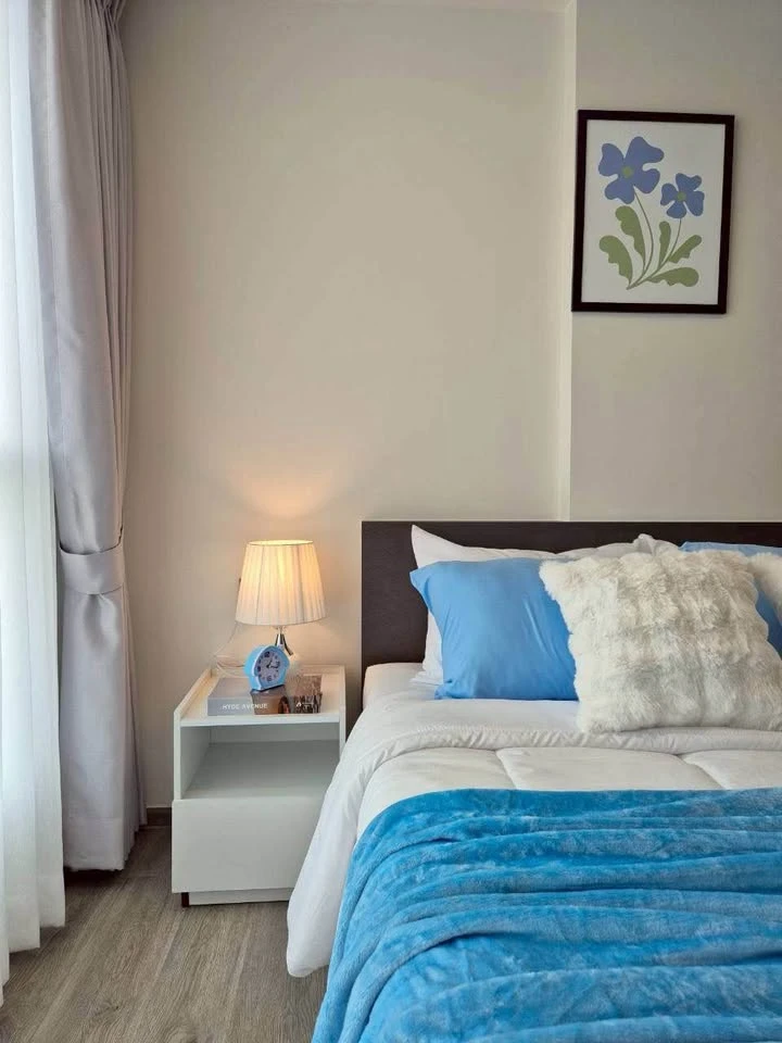 For rent: Atmoz Palacio Lat Phrao-Wang Hin, fully furnished, ready to move in, complete with amenities. If you don't reserve, you'll really miss out.