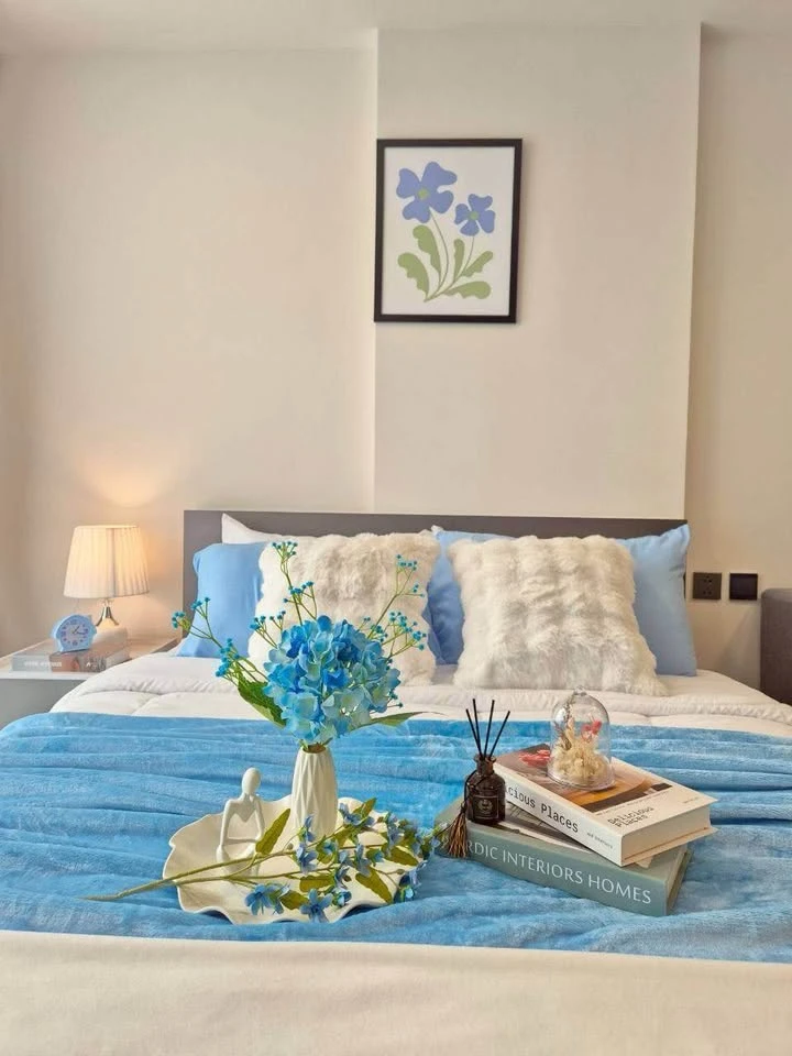 For rent: Atmoz Palacio Lat Phrao-Wang Hin, fully furnished, ready to move in, complete with amenities. If you don't reserve, you'll really miss out.