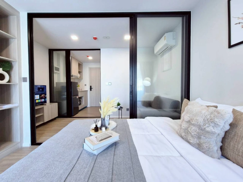 For rent: Atmoz Flow Min Buri. Ready to move in, fully furnished, complete amenities. Book now!