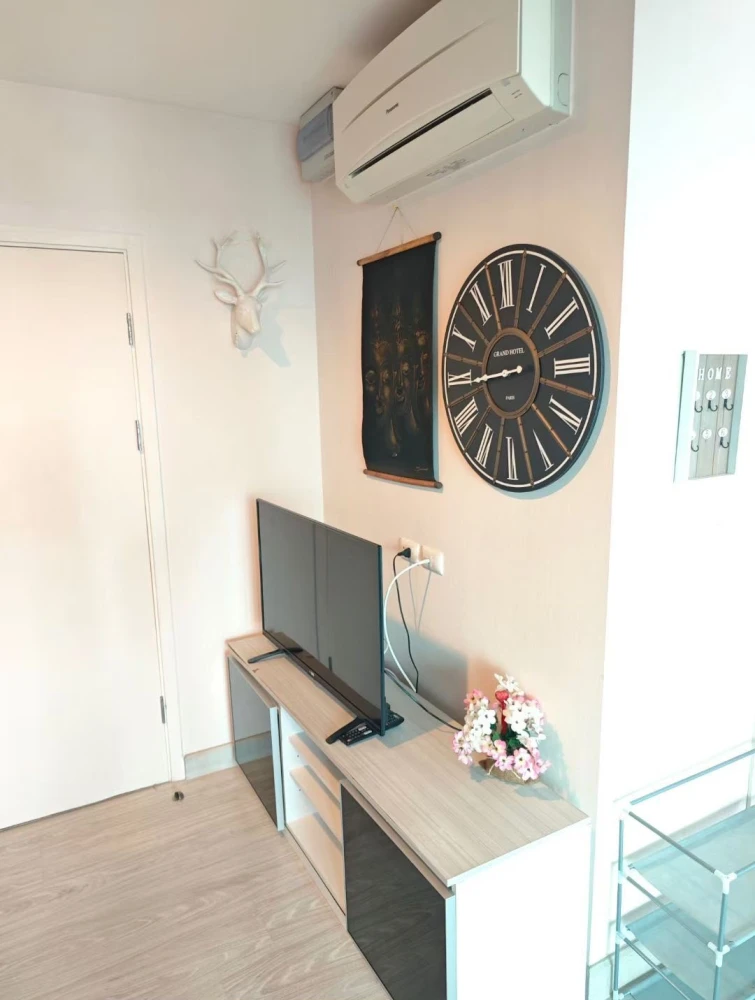 For rent: Aspire Ngamwongwan, high floor room, very good ventilation ~~ City view side, The Mall Ngam, hurry and book now.