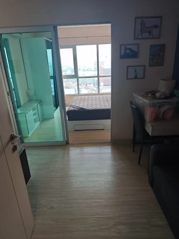 For rent: Aspire Ngamwongwan, high floor room, very good ventilation ~~ City view side, The Mall Ngam, hurry and book now.