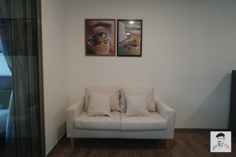 For rent: Aspire Pinklao - Arun Amarin, 5th floor, tree view, cool breeze all the time, fully furnished, must reserve now.