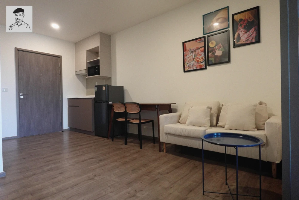 For rent: Aspire Pinklao - Arun Amarin, shady tree view, cool, not hot, fully furnished, book now.