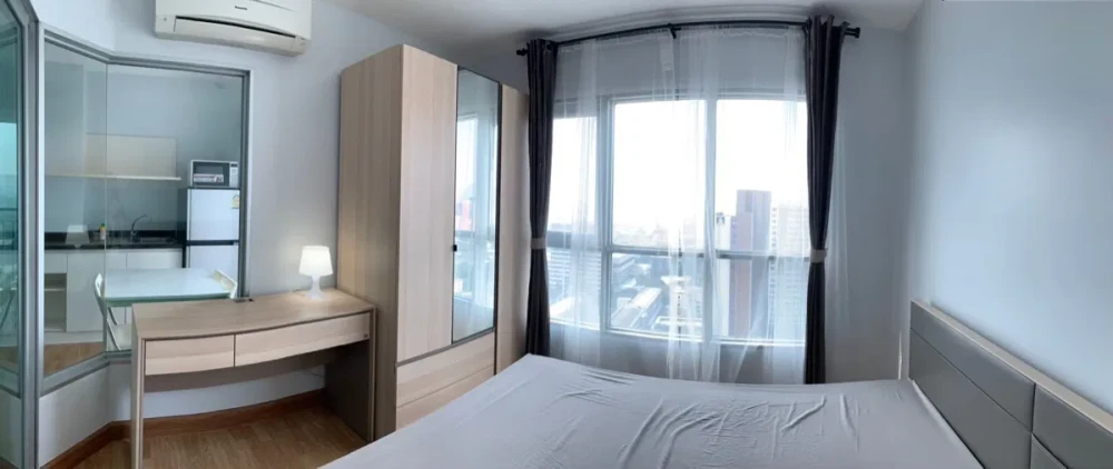 For rent!! Aspire Rama 4, 28th floor, Building A, beautiful room, fully furnished, ready to move in. Don't miss it!!
