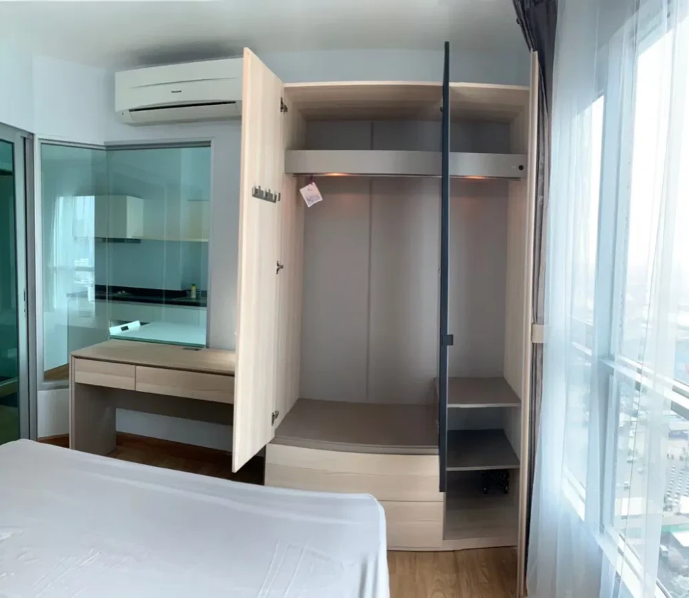 For rent!! Aspire Rama 4, 28th floor, Building A, beautiful room, fully furnished, ready to move in. Don't miss it!!