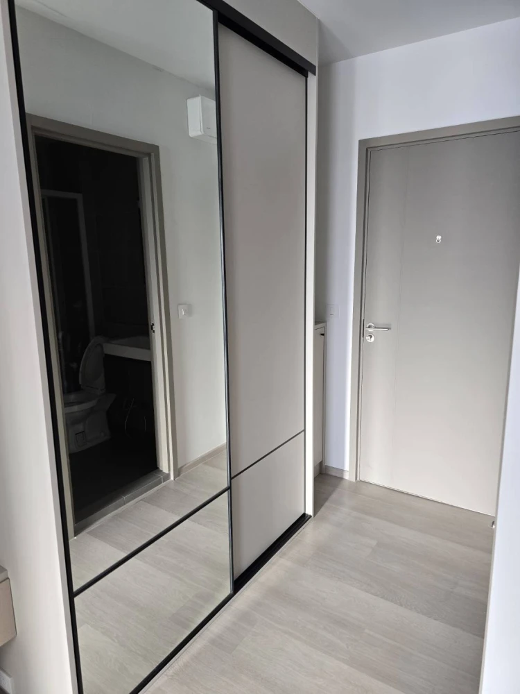 For rent: Aspire Rattanathibet - Weston, swimming pool view, no buildings blocking the view, built-in furniture in the entire room