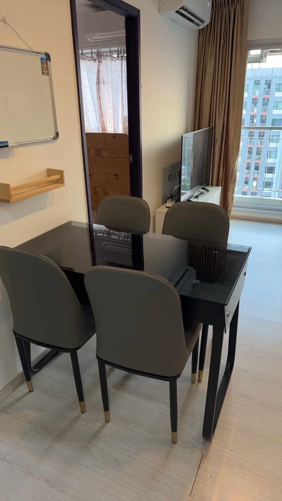 For rent: Aspire Sathorn-Taksin Timber Zone, ready to move in, fully furnished, high floor, spacious and comfortable room. Hurry and reserve now+++