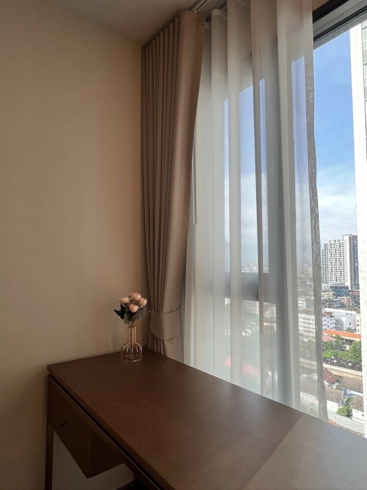 For rent: Aspire Sukhumvit Rama 4, fully furnished room, ready to move in, complete with amenities. Hurry and reserve now, don't miss out!