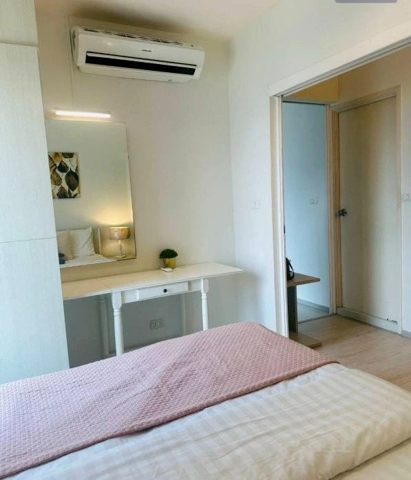 For rent: Aspire Ratchada-Wong Sawang, fully furnished room, ready to move in. If interested, hurry and book now. Don't miss out! Hurry!