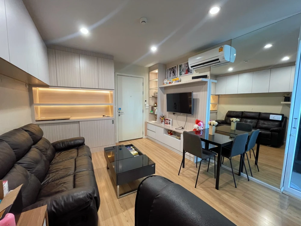 For rent: Happy Condo Lat Phrao 101, spacious room, comfortable, fully furnished, ready to move in!