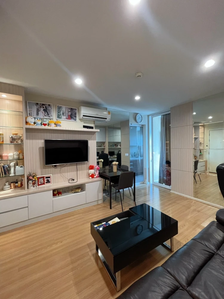 For rent: Happy Condo Lat Phrao 101, spacious room, comfortable, fully furnished, ready to move in!