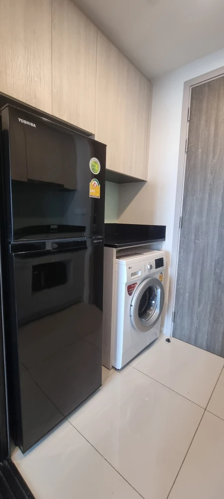 For rent, Niche Mono Mega Space Bangna project, beautiful view room, fully furnished with electrical appliances, ready to move in, reserve now!