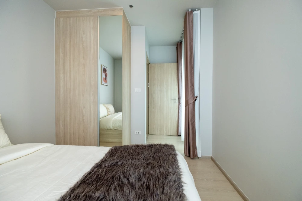 For rent!! Noble New Mega Plus Bangna, 28th floor, corner room, spacious room, fully furnished, hurry to book now, urgent!!