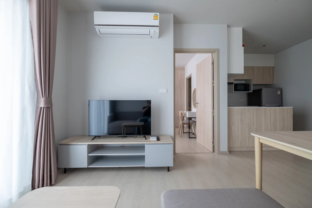 For rent!! Noble New Mega Plus Bangna, 28th floor, corner room, spacious room, fully furnished, hurry to book now, urgent!!