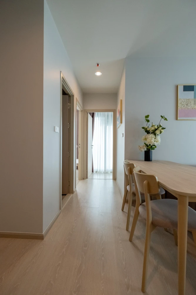 For rent!! Noble New Mega Plus Bangna, 28th floor, corner room, spacious room, fully furnished, hurry to book now, urgent!!