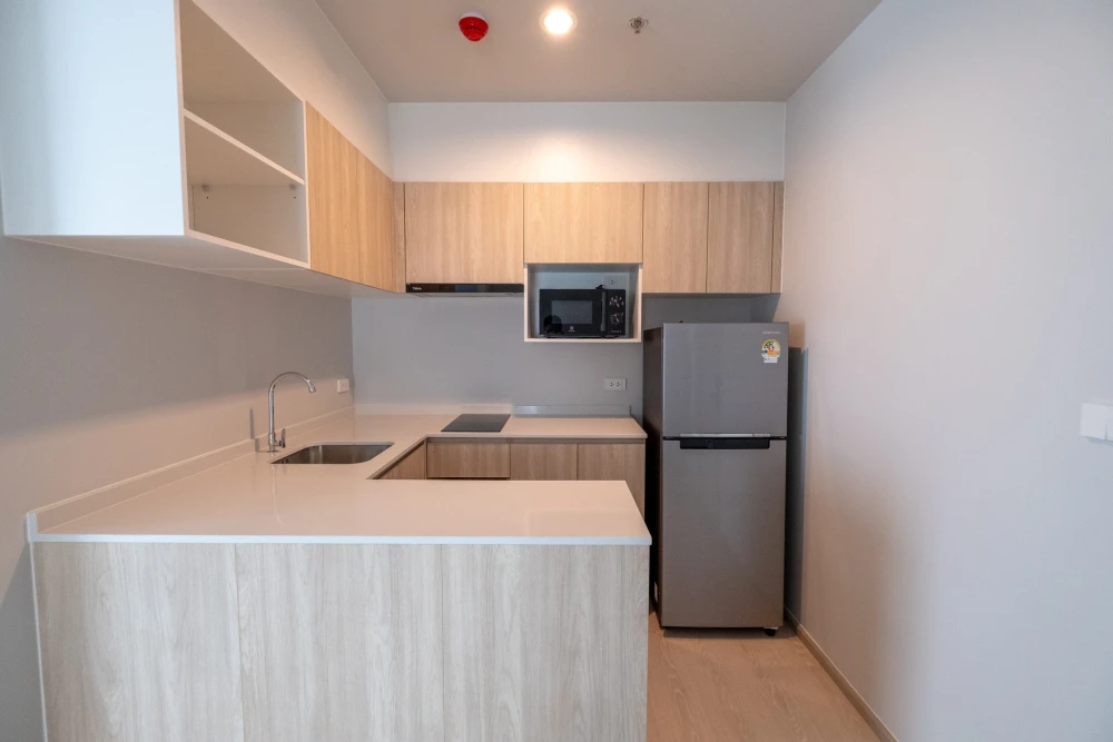 For rent!! Noble New Mega Plus Bangna, 28th floor, corner room, spacious room, fully furnished, hurry to book now, urgent!!