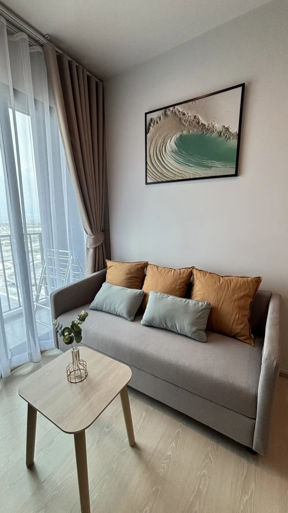 For rent!! Noble New Mega Plus Bangna, 29th floor, fully furnished, ready to move in! Don't miss out!!